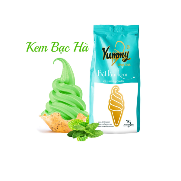 BỘT LÀM KEM BẠC HÀ