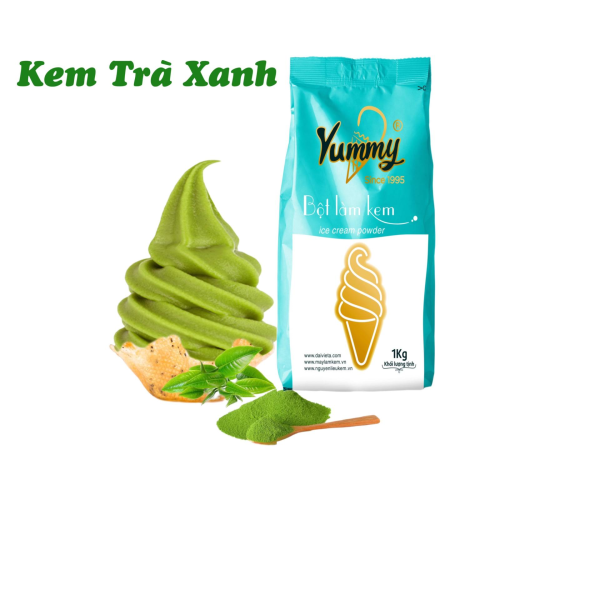 BỘT LÀM KEM TRÀ XANH