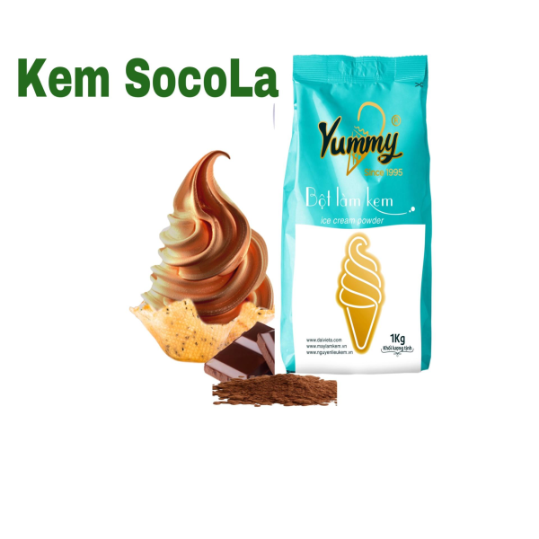 BỘT LÀM KEM SOCOLA